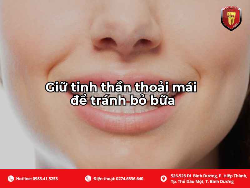 Giữ tinh thần thật tốt
