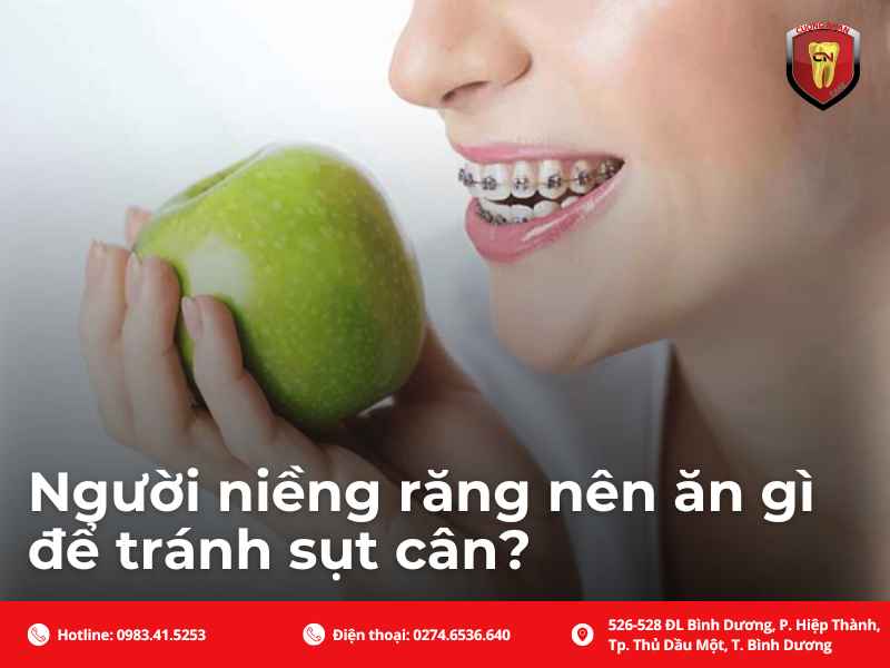 Các thực phẩm cần ăn để tránh sụt cân khi niềng răng