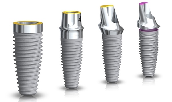 Một số loại trụ phổ biến trong trồng răng Implant