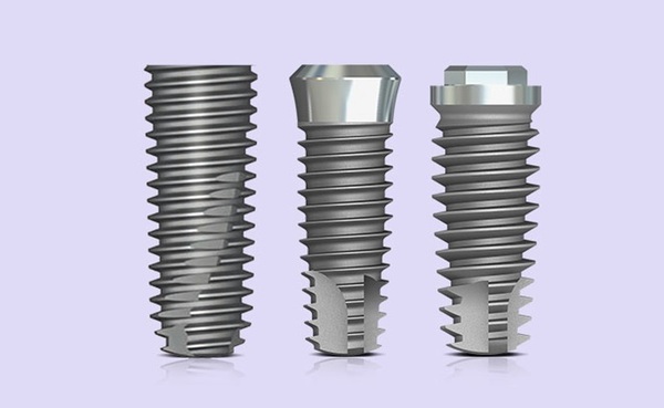 Trụ implant Hàn Quốc có cấu tạo tương tự những loại trụ implant khác 