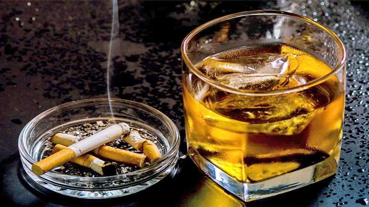 Hút thuốc lá, uống rượu