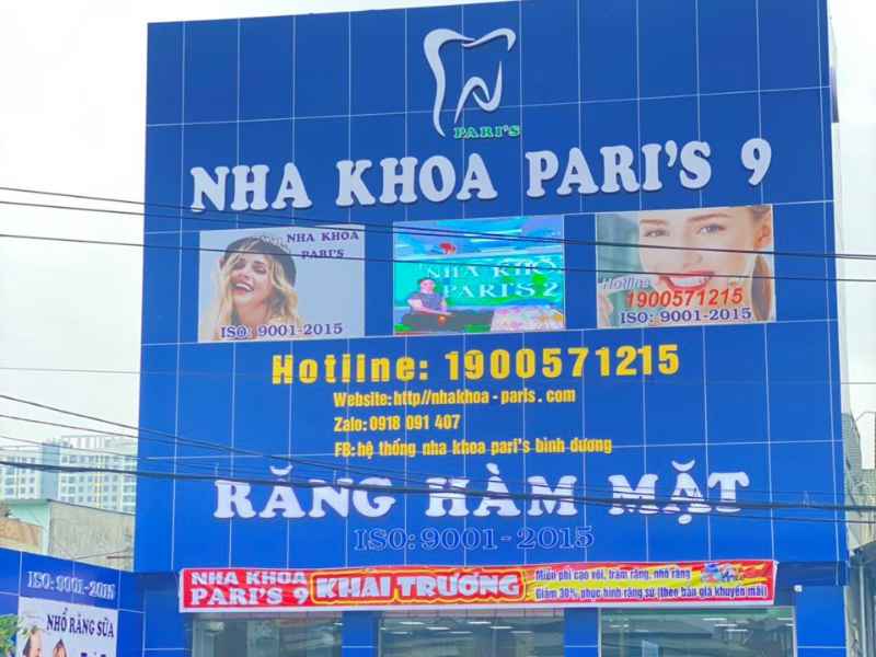 Nha khoa Paris Bình Dương