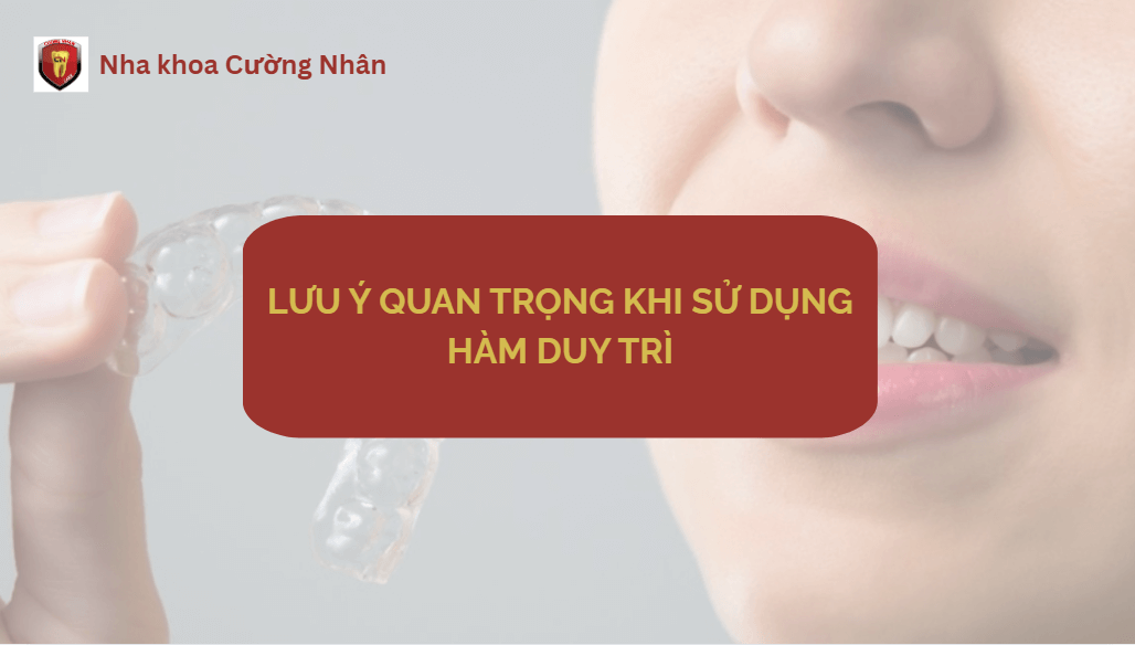 Lưu ý quan trọng khi sử dụng hàm duy trì