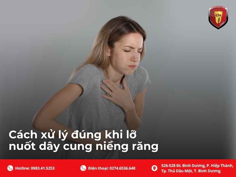 Dấu hiệu cảnh báo cần đi bệnh viện ngay sau khi nuốt dây cung
