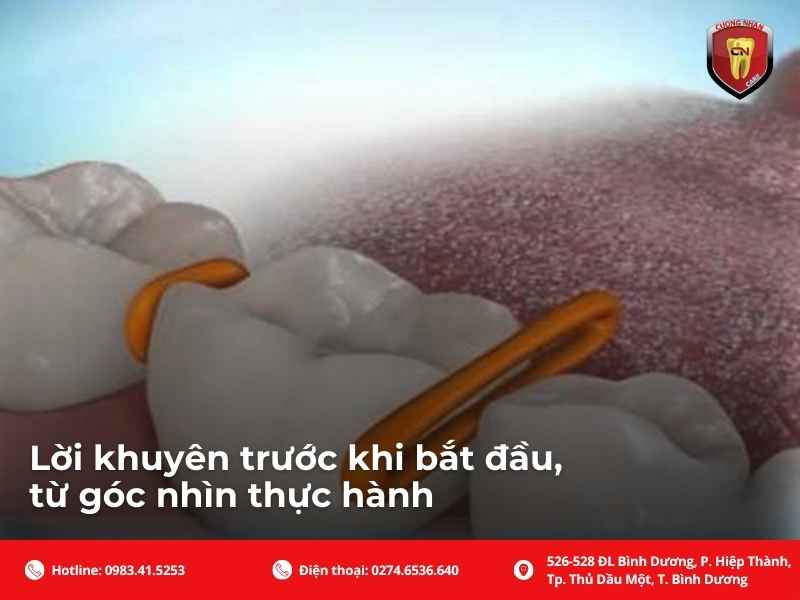 Lời khuyên trước khi bắt đầu, từ góc nhìn thực hành