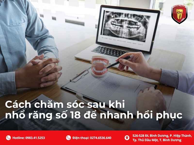Quy trình nhổ răng số 18 tại nha khoa diễn ra như thế nào?