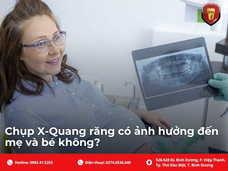 Ảnh hưởng của việc dùng thuốc, chụp X-quang đến mẹ và bé