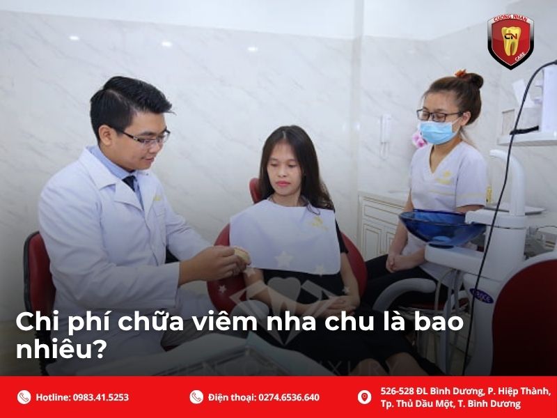 Chi phí chữa viêm nha chu là bao nhiêu?