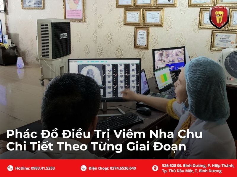 Phác đồ điều trị viêm nha chu chi tiết theo từng giai đoạn