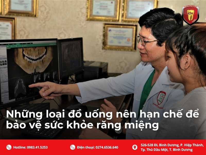 Những loại đồ uống nên hạn chế để bảo vệ sức khỏe răng miệng