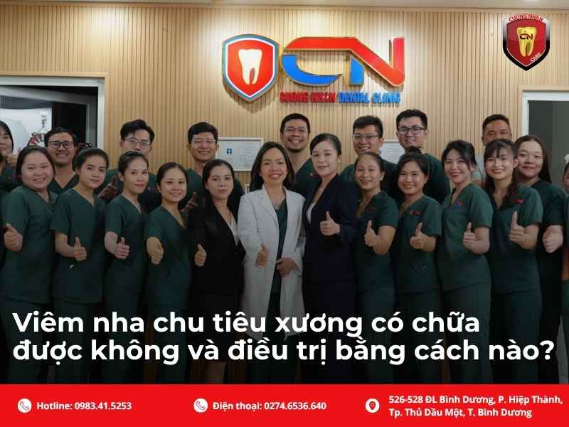 Dấu hiệu của tiêu xương hàm và viêm nha chu qua từng giai đoạn