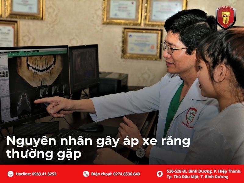 Nguyên nhân gây áp xe răng thường gặp