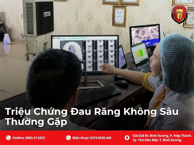 Triệu chứng đau răng không sâu thường gặp